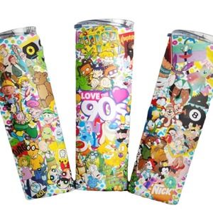 Love 90's Cartoon 20oz Tumbler